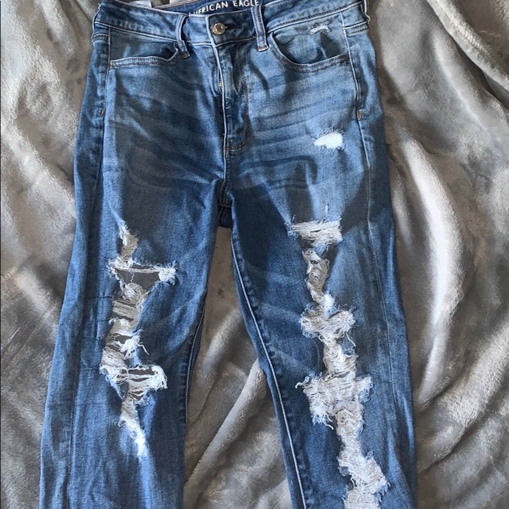 American Eagle Super High Rise Jegging